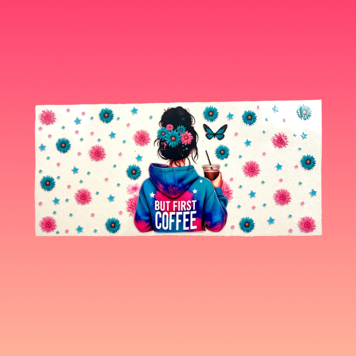 Sticker Sip 'n Shine Impermeabile per la tua CUP ✨