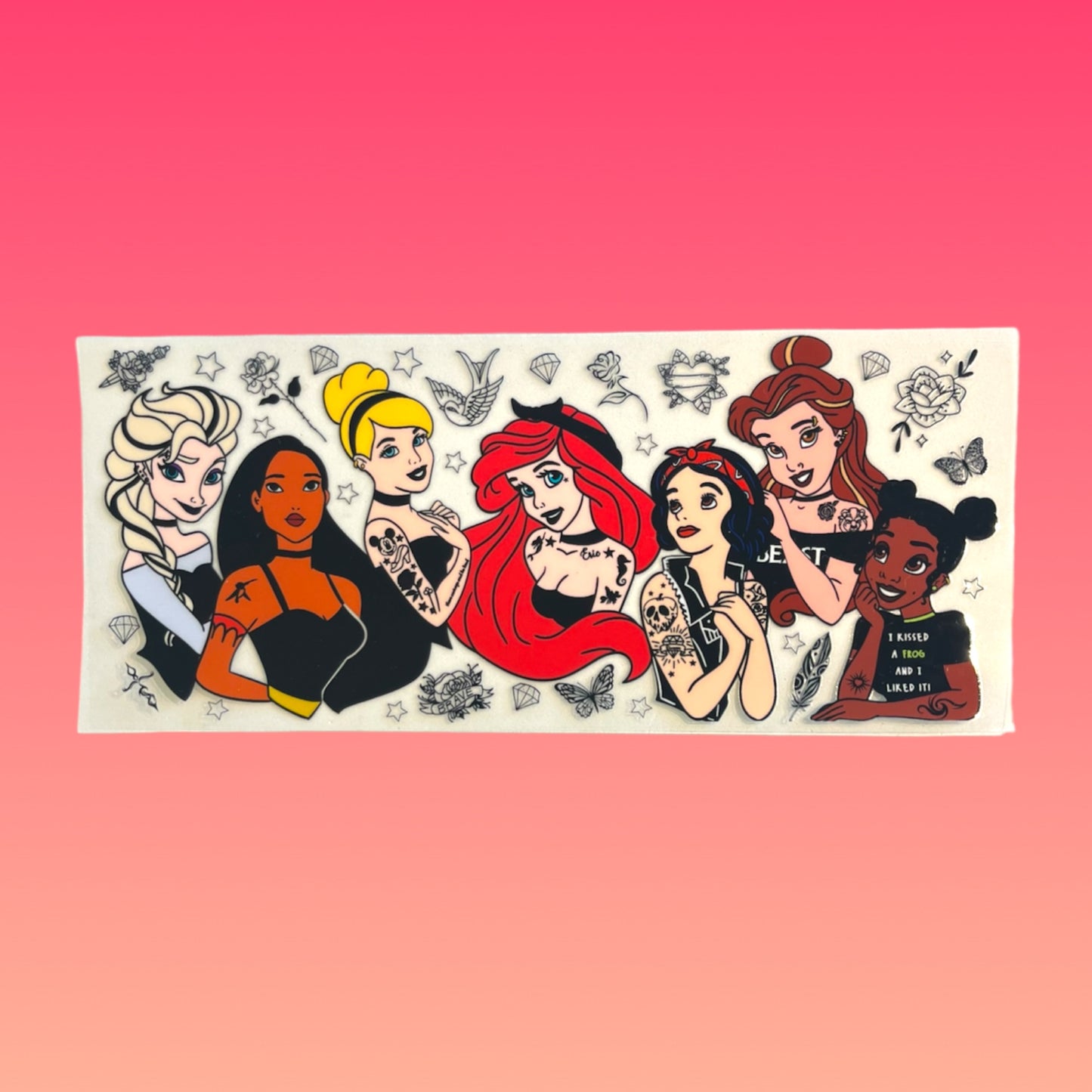 Sticker Sip 'n Shine Impermeabile per la tua CUP ✨