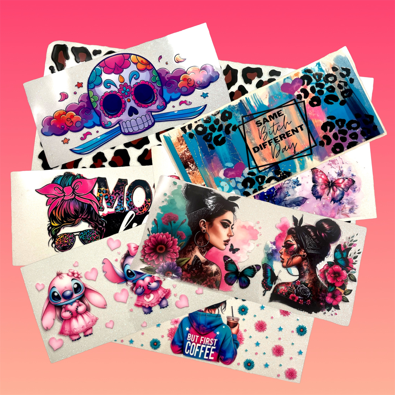 Stickers Unici ✨ Personalizza la tua Cup!