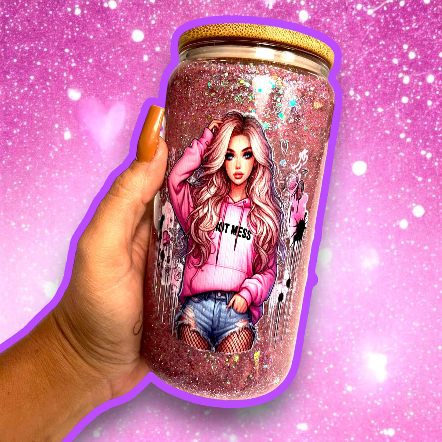 Cups Effetto SnowGlobe 💫 Brillano e incantano!