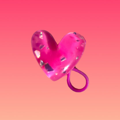 Toppers per Cannucce - Copricannucce Protettivi a forma di Cuore