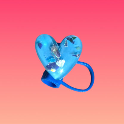 Toppers per Cannucce - Copricannucce Protettivi a forma di Cuore