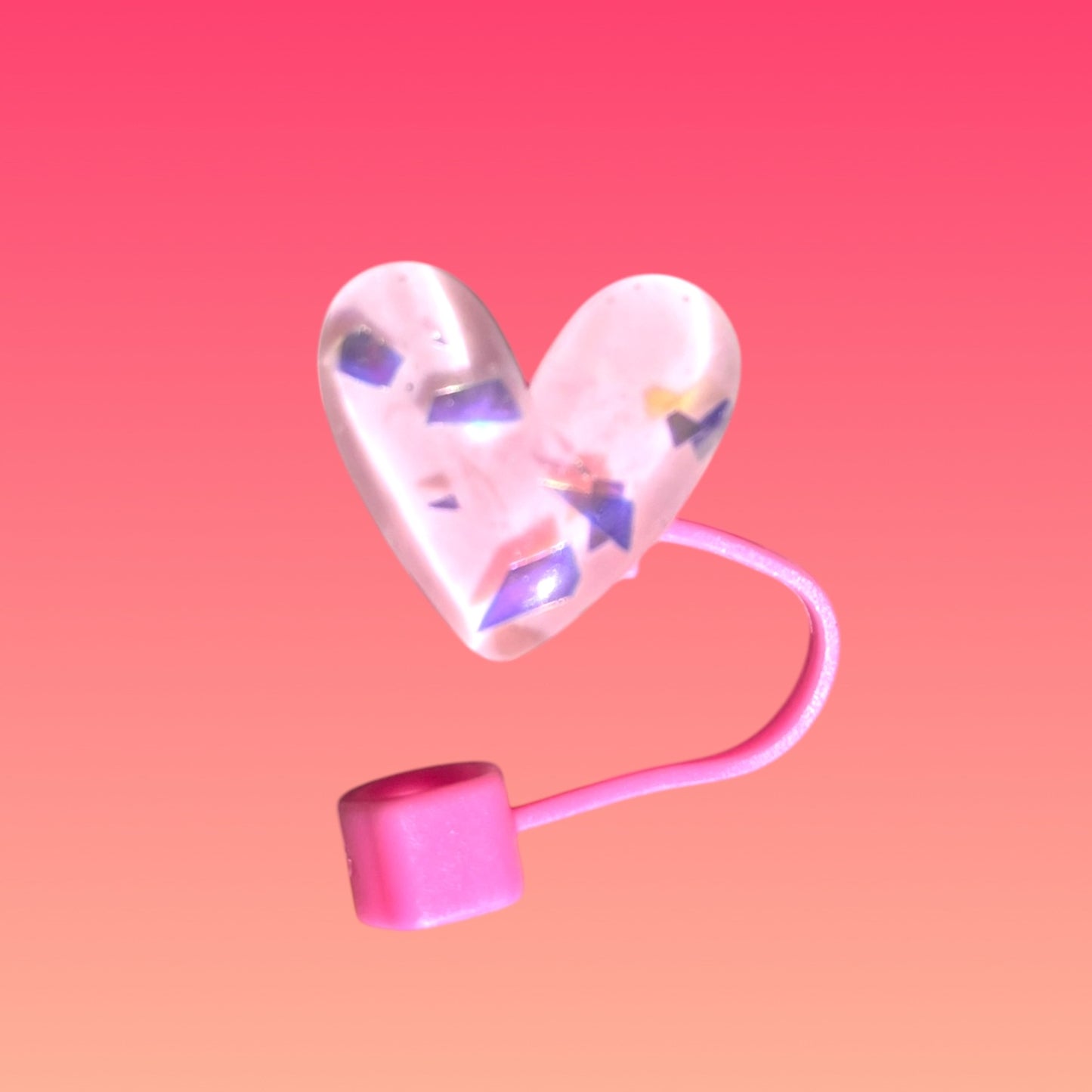 Toppers per Cannucce - Copricannucce Protettivi a forma di Cuore