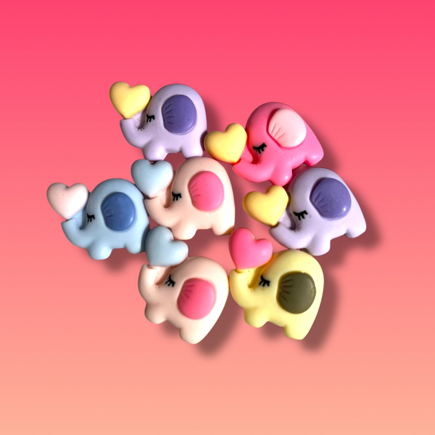 Charms in Resina a forma di Elefante – Decora il tuo Tappo con Stile! ✨