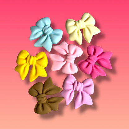 Charms in Resina a forma di Fiocco – Decora il tuo Tappo con Stile! ✨