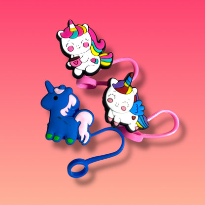 Toppers per Cannucce - Copricannucce Protettivi a forma di Unicorno