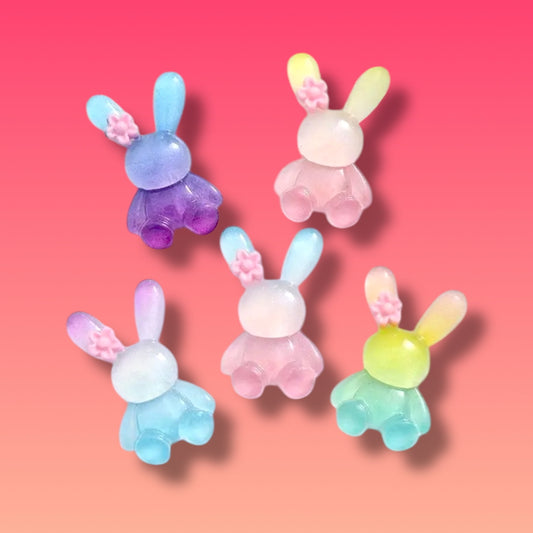 Charms in Resina a forma di Coniglio – Decora il tuo Tappo con Stile! ✨