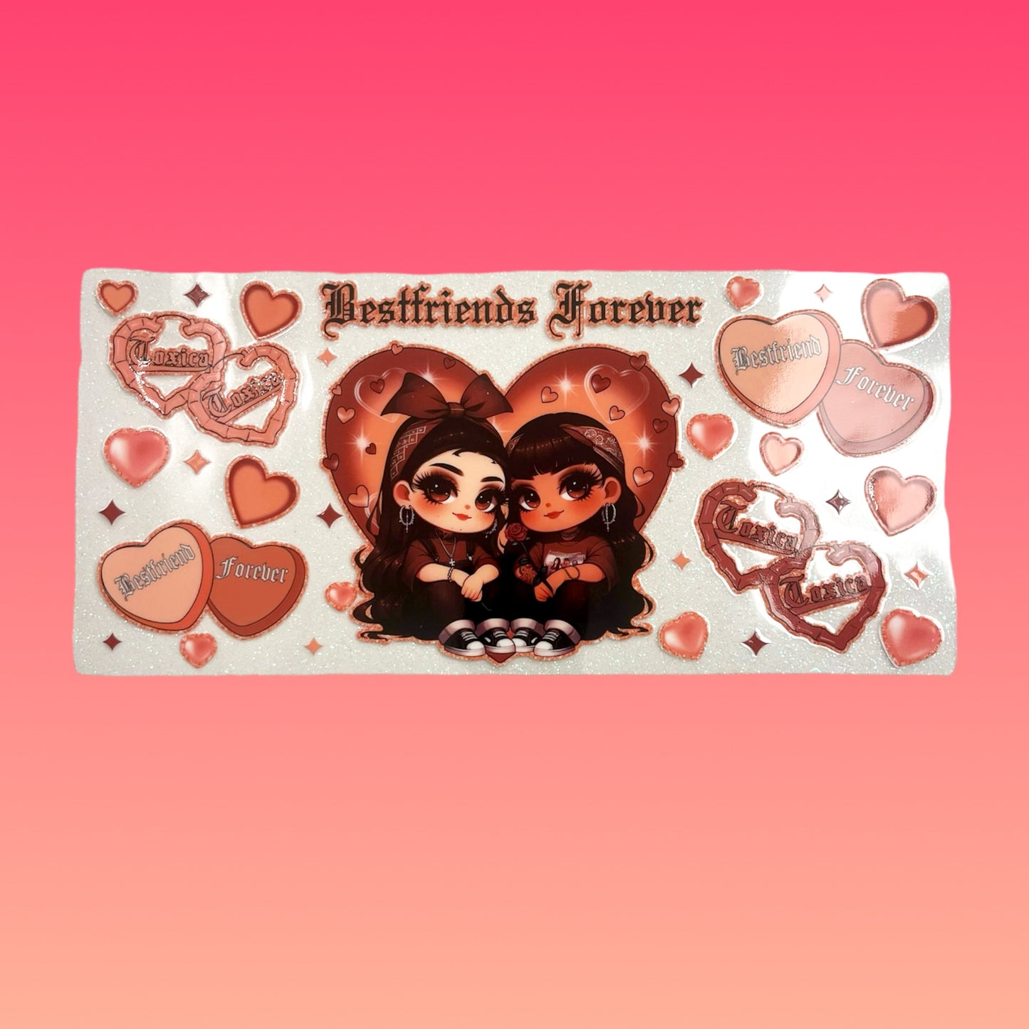 Sticker Sip 'n Shine Impermeabile per la tua CUP ✨