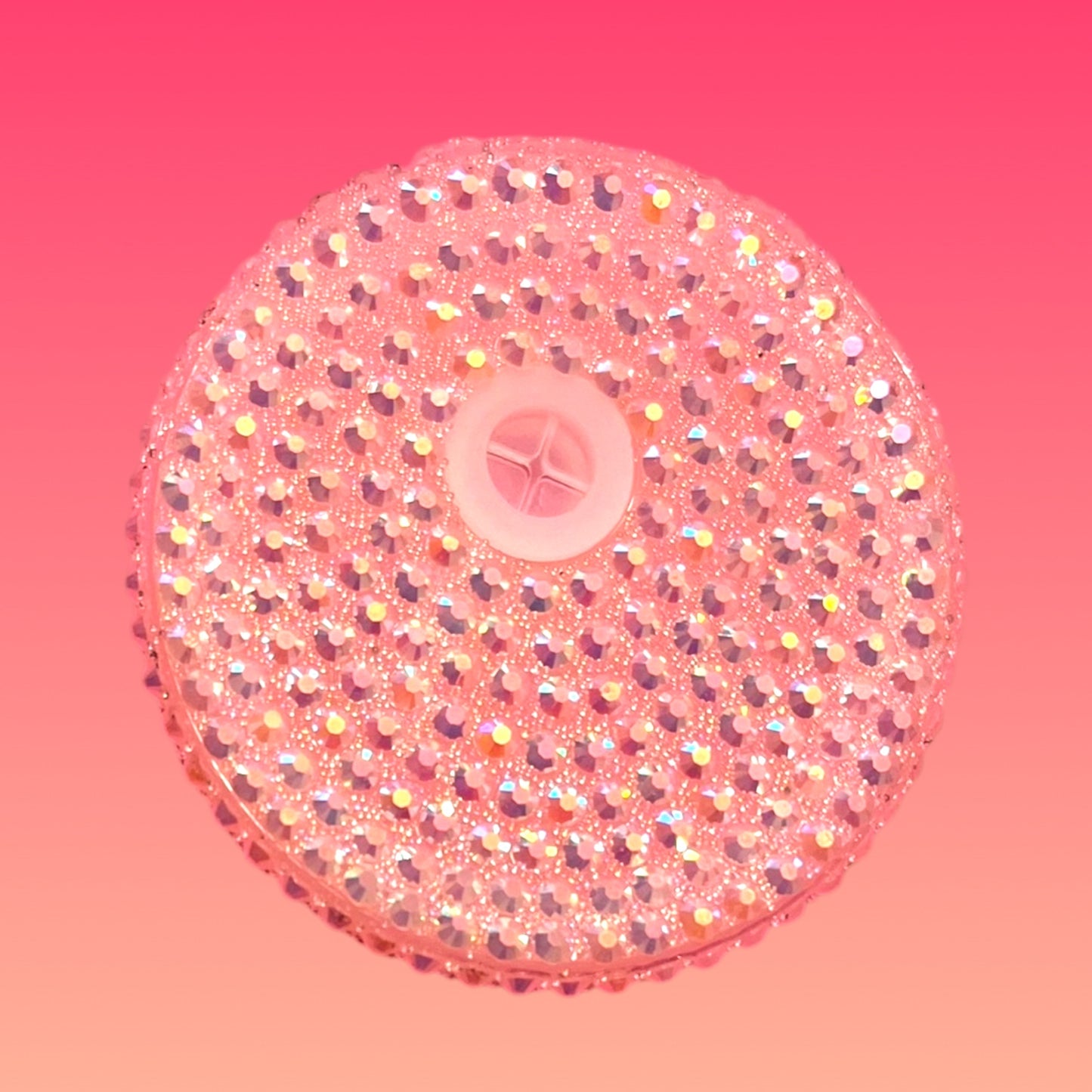 Bundle di 3 Tappi Glitterati con Cannucce Incluse per Tazza da 475ml