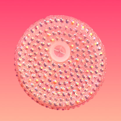 Bundle di 3 Tappi Glitterati con Cannucce Incluse per Tazza da 475ml