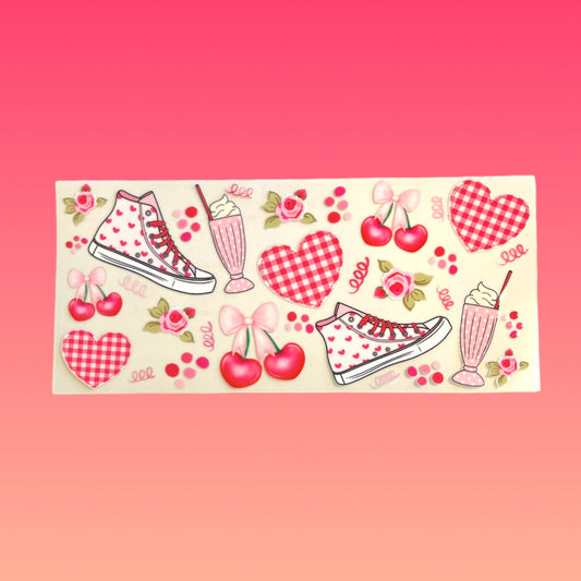 Sticker Sip 'n Shine Impermeabile per la tua CUP ✨