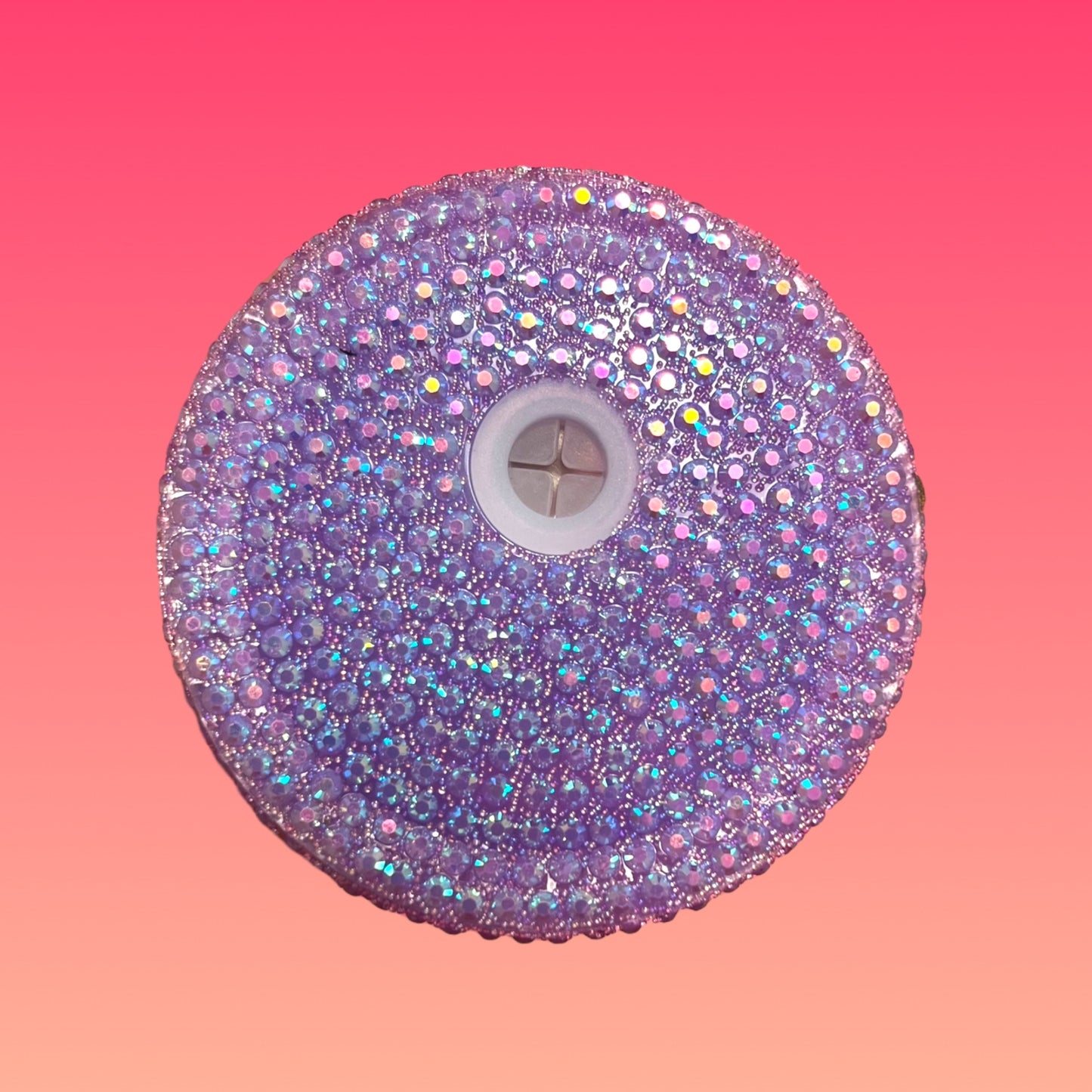 Bundle di 3 Tappi Glitterati con Cannucce Incluse per Tazza da 475ml