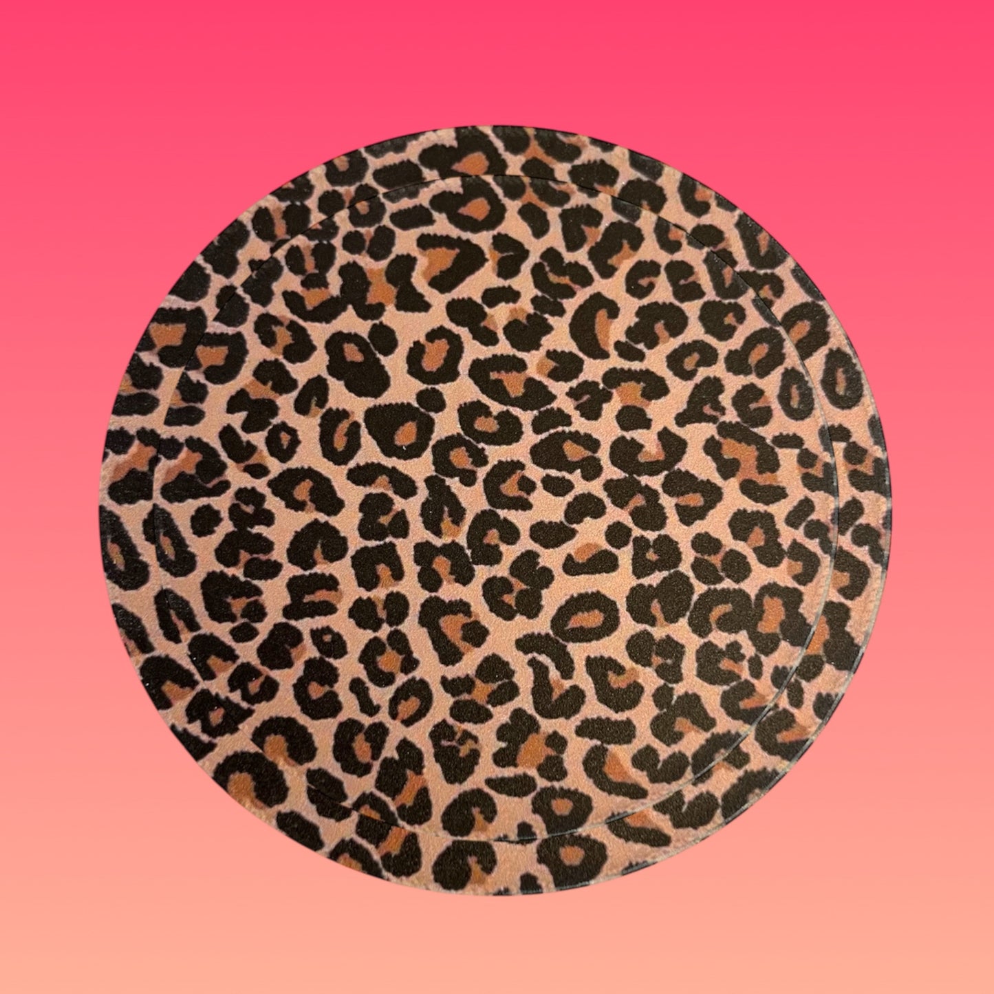 Sottobicchiere Leopardato grande - Un Tocco di Magia per le Tue Tazze