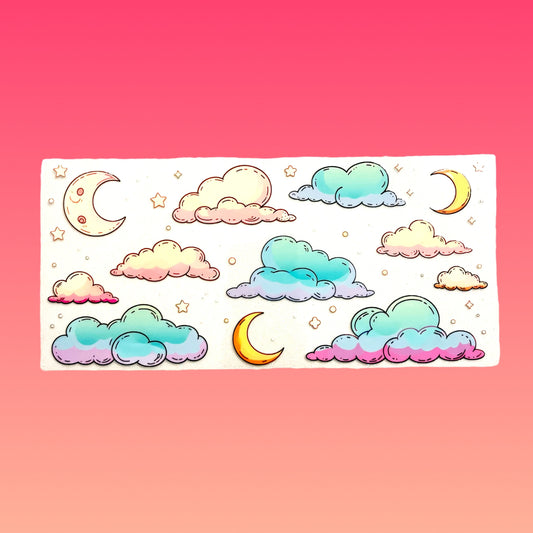 Sticker Sip 'n Shine Impermeabile per la tua CUP ✨